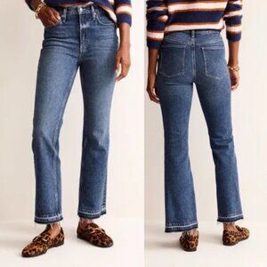 Boden Mid Rise Baby Kick Jeans